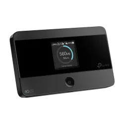 Router portabil 4G, Wi-Fi 4, Nano SIM, microSD, Baterie 2100 mAh - TP-Link M7350 - imagine 1