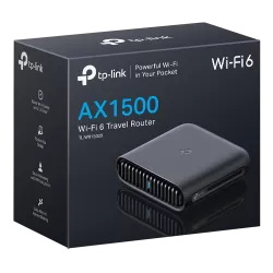 Router portabil Wireless TP-Link TL-WR1502X AX1500 Wi-fi 6 dual-band Gigabit TL-WR1502X - imagine 2