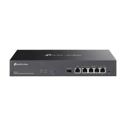 Router VPN, 1 x SFP Gigabit, 5 x RJ45 Gigabit, 1 x USB, 1U - TP-Link Omada ER7406