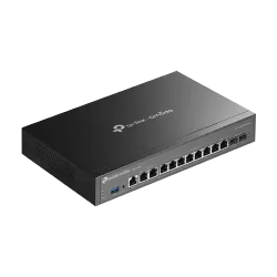 Router VPN, 2 x RJ45 2.5G, 2 x SFP Gigabit, 8 x RJ45 Gigabit, 1 x USB, 1U - TP-Link Omada ER7412-M2 - imagine 3