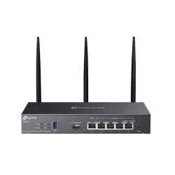 Router VPN, Wi-Fi 6, AX3000, 1 x SFP Gigabit, 5 x RJ45 Gigabit, 1 x USB - TP-Link Omada ER706W
