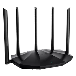 Router Wi-Fi 6, DualBand 2.4Ghz/5GHz, 300+1201Mbps, 5x6dBi, 4 porturi Gigabit - TENDA TND-TX2-PRO - imagine 2