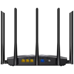 Router Wi-Fi 6, DualBand 2.4Ghz/5GHz, 300+1201Mbps, 5x6dBi, 4 porturi Gigabit - TENDA TND-TX2-PRO - imagine 3