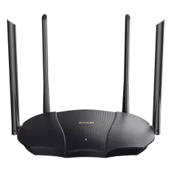 Router Wi-Fi 6, DualBand 2.4Ghz/5GHz, 574+2402Mbps, 4x6dBi, 3 porturi Gigabit - TENDA TND-TX12 - imagine 1