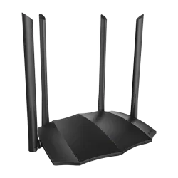 Router WiFi 5 (802.11ac) DualBand 2.4/5GHz, 300+867Mbps, 4x6dBi, 4 porturi Gigabit - TENDA TND-AC8