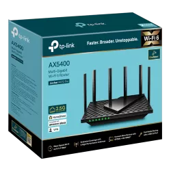 Router wireless TP-Link Archer AX72 Pro, AX5400, Wi-Fi 6, Dual-Band Gigabit, 1x2.5 Gigabit, USB 3.0, MU-MIMO ArcherAX72Pro - imagine 1