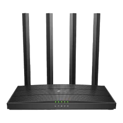 Router wireless TP-LINK Archer C6 Dual-Band WiFi 5 Gigabit cu Tehnologie OneMeshâ¢ ArcherC6