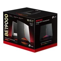 Router wireless TP-LINK GE800 BE19000 router de gaming Wi-Fi 7 Tri-Band ArcherGE800 - imagine 3