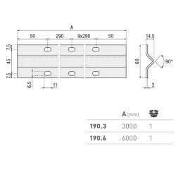 SINA V PENTRU FIXARE, 3MT - imagine 1