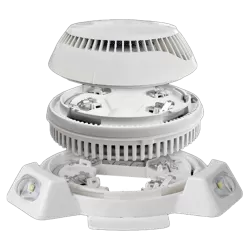 Sirena adresabila , 81/88 db, flash si izolator inclus, cu soclu incorporat pentru senzori/detectori SensoIRIS Series - TELETEK SensoIRIS-CSSTIS - imagine 2