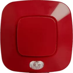 Sirena adresabila INIM ES2011RE izolator de bucla, rosie, IP65, consum redus, seria ENEA