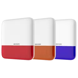 Sirena wireless AX PRO de exterior cu flash, led albastru, 868Mhz - HIKVISION DS-PS1-E-WE-B - imagine 1