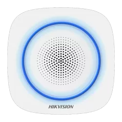 Sirena wireless AX PRO de interior cu led albastru, 868Mhz - HIKVISION DS-PS1-I-WE-B