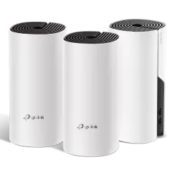 Sistem mesh Wi-Fi TP-LINK Deco E4 AC1200 (pachet de 3), Dual Band DecoE4(3-pack) - imagine 1