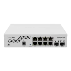 Smart Switch, 8 x Gigabit, 2 x SFP+ 10Gbps - Mikrotik CSS610-8G-2S+IN