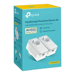 Starter kit Powerline TP-LINK TL-PA4010PKIT AV600 Passthrough - TP-LINK TL-PA4010PKIT - imagine 2
