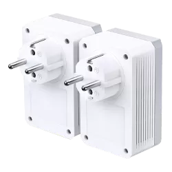 Starter kit Powerline TP-LINK TL-PA4020PKIT AV600 2 Passthrough - TP-LINK TL-PA4020PKIT - imagine 1