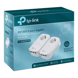 Starter kit Powerline TP-LINK TL-PA8010PKIT AV1300/AV2000 3 Passthrough - TP-LINK TL-PA8030PKIT - imagine 2