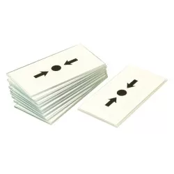 STICLA EN54-11 PENTRU BUTOANE MORLEY, SET 10 BUC.