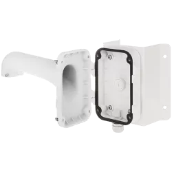 Suport de colt cu doza inclusa pentru camerele PTZ Hikvision DS-1604ZJ-Corner - imagine 2