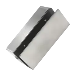 Suport din otel inox pt. montaj bolt CSL-39/40 in podea la usi din sticla CSL-U - imagine 3