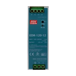 Sursa de alimentare in comutatie, 12V / 10A, sina DIN - MEAN WELL EDR-120-12 - imagine 1