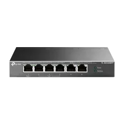 Switch 1 x RJ45 1G PoE++, 3 x RJ45 1G PoE+, 2 x RJ45 1G, Buget PoE 64W, Unmanaged - TP-Link TL-SG1006PP