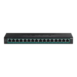 Switch 16 porturi Gigabit PoE/PoE+ 123W - TRENDnet TPE-TG160H - imagine 1