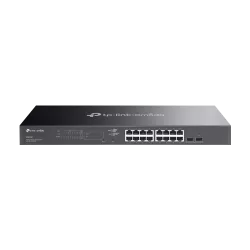 Switch L2+, 16 x RJ45 1G PoE, 2 x SFP 1G, Buget PoE 150W, Management - TP-Link Omada SG2218P
