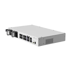 Switch 2 x QSF28 100G, 8 x SFP28 25G, 2 x RJ45 100 Mbps, 802.3bt PoE In, 1U - MikroTik CRS510-8XS-2XQ-IN - imagine 1