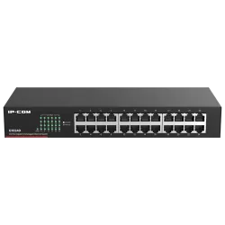 Switch 24 porturi Gigabit, Unmanaged, 1U - IP-COM G1024D - imagine 1