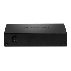 Switch 4 porturi Gigabit Long Range 200m PoE+, 1 port Gigabit - TRENDnet TPE-LG50 - imagine 2