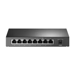 Switch 4 x RJ45 10/100 Mbps PoE, 4 x RJ45 10/100 Mbps, Buget PoE 66W, Unmanaged - TP-Link TL-SF1008P - imagine 1
