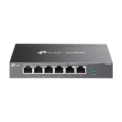 Switch 4 x RJ45 10/100 Mbps PoE, 2 x RJ45 10/100 Mbps, Buget PoE 67W, Unanaged - TP-Link Omada DS106P
