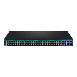 Switch 52 porturi Gigabit Web Smart, 48 x PoE+, 4 x Gigabit/SFP - TRENDnet TPE-5240WS - imagine 1