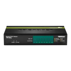 Switch 8 porturi Gigabit PoE/PoE+ 61W - TRENDnet TPE-TG82G - imagine 1