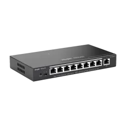 Switch 8 x RJ45 1G PoE, 1 x RJ45 1G, Cloud Management - Ruijie Reyee RG-ES209GC-P - imagine 1