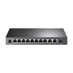 Switch 8 x RJ45 10/100 Mbps PoE, 2 x RJ45 1G, 1 x SFP 1G, Buget PoE 124W, Unmanaged - TP-Link TL-SL1311MP - imagine 1