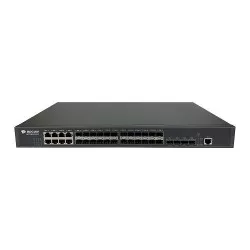 Switch BDCOM S2936F, 8 porturi 10/100/1000 TX, 24 porturi 100/1000M SFP, 4 porturi 10GE/GE SFP+, L2+, 1U