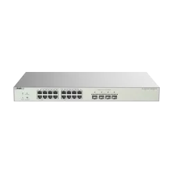 Switch L2+, 12 x RJ45 2.5G PoE+, 4 x RJ45 2.5G Hi-PoE, 4 x SFP+ 10G, Cloud Management, 1U - Ruijie RG-NBS3300-16MG4XS-HP