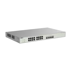 Switch L2+, 12 x RJ45 2.5G PoE+, 4 x RJ45 2.5G Hi-PoE, 4 x SFP+ 10G, Cloud Management, 1U - Ruijie RG-NBS3300-16MG4XS-HP - imagine 2