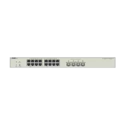 Switch L2+, 12 x RJ45 2.5G PoE+, 4 x RJ45 2.5G Hi-PoE, 4 x SFP+ 10G, Cloud Management, 1U - Ruijie RG-NBS3300-16MG4XS-HP - imagine 3