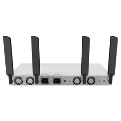 Switch L3, Wi-Fi 6 Dual-Band, 8 x RJ45 1G PoE, 8 x RJ45 1G, 2 x SFP+ 10G, 2 x AC, 1U - MikroTik CRS418-8P-8G-2S+5axQ2axQ-RM - imagine 2