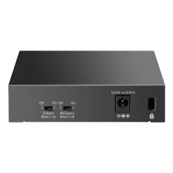 Switch LiteWave, 4 x RJ45 10/100Mbps PoE, 1 x RJ45 10/100 Mbps, Unmanaged - TP-Link LS105LP - imagine 1