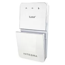Tastatura alarma Satel INT-SF-WSW, Pentru partitii, Compatibila INTEGRA, Alb