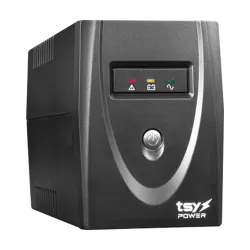 UPS TSY Power, 600VA/360W, LED, AVR-Repornire automata, Management, 2 x Schuko, 2 x RJ45, 1 X USB type B TSY-MP-0K6-LED