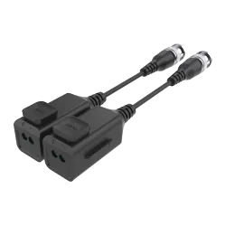 Video balun pasiv HD 4K, cu sistem organizare si buton pentru sertizare rapida tip PUSH  (set 2 buc.)  UTP101P-HD6