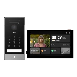 Videointerfon 4K, recunoastere faciala, scanare biometrica a palmei, monitor 8', IR, Wi-Fi6 - EZVIZ CS-HP7(4K, Palm)