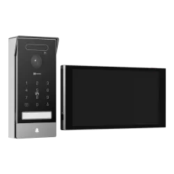 Videointerfon 4K, recunoastere faciala, scanare biometrica a palmei, monitor 8', IR, Wi-Fi6 - EZVIZ CS-HP7(4K, Palm) - imagine 1