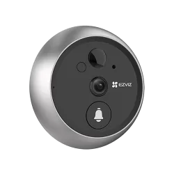 Vizor electronic inteligent, rezolutie 2K, detectie persoana, Ecran tactil 4.3'', audio bidirectional, Wi-Fi - EZVIZ CS-DP2-2K